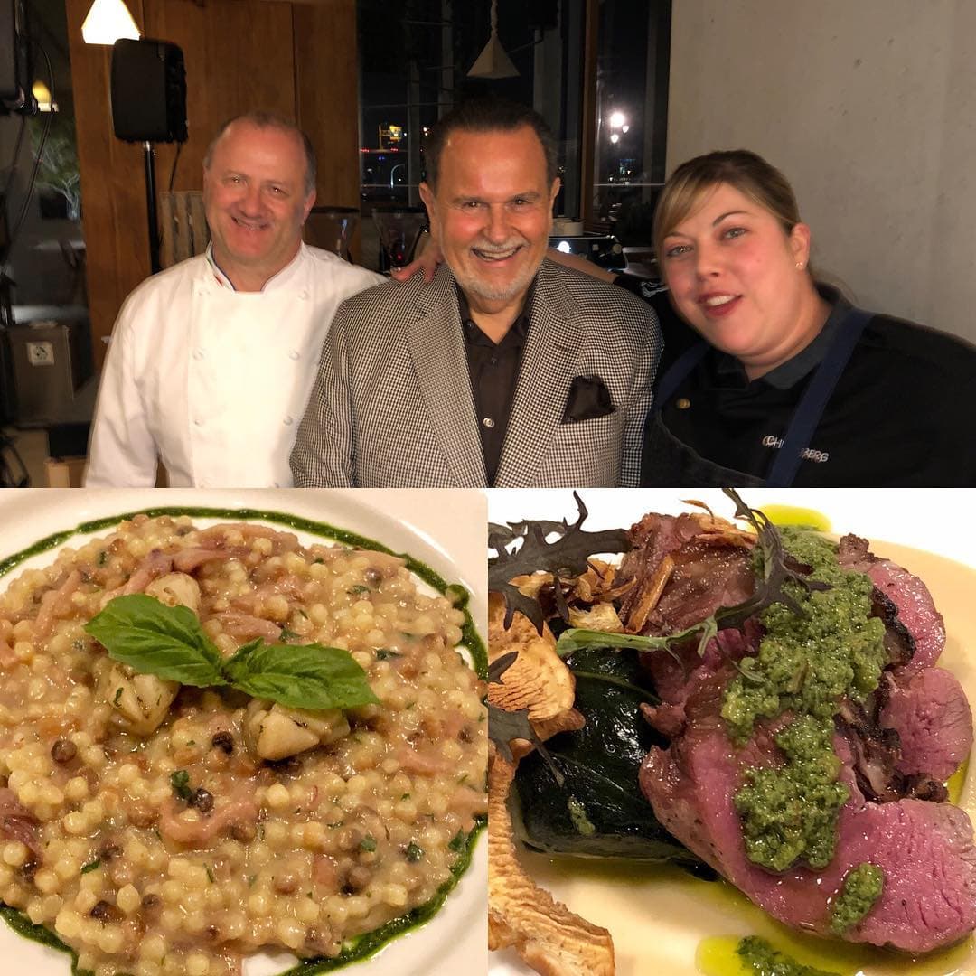 Cada vez que visita un restaurante muestra los platillos que degusta, aunque solo pruebe un bocado para respetar su dieta, así lo manifestó cuando publicó estas fotografías.