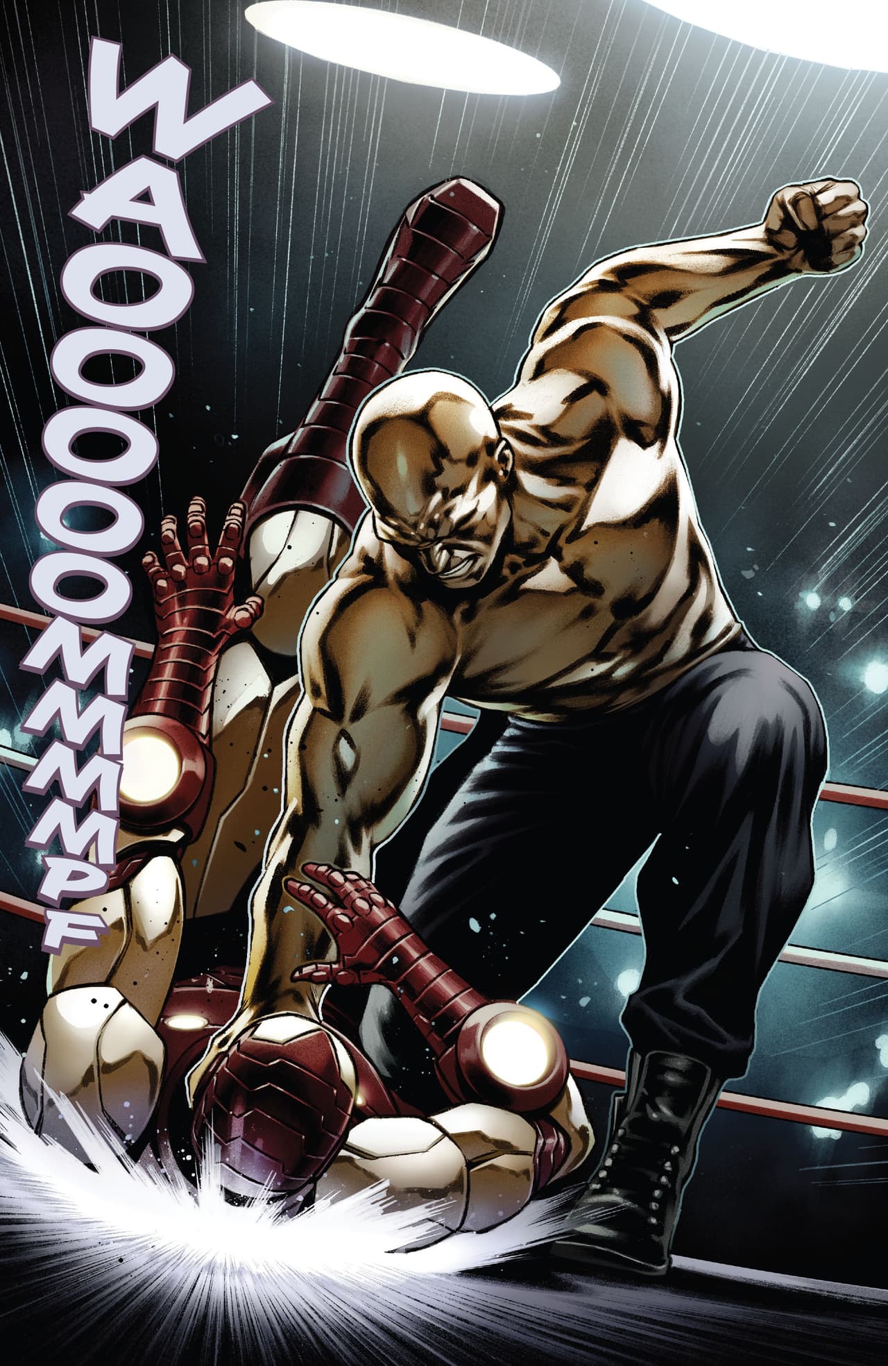 Además, Chrusher Creel tiene un pasado como boxeador, mientras que Dwayne Johnson solía ser un luchador estrella de la WWE.