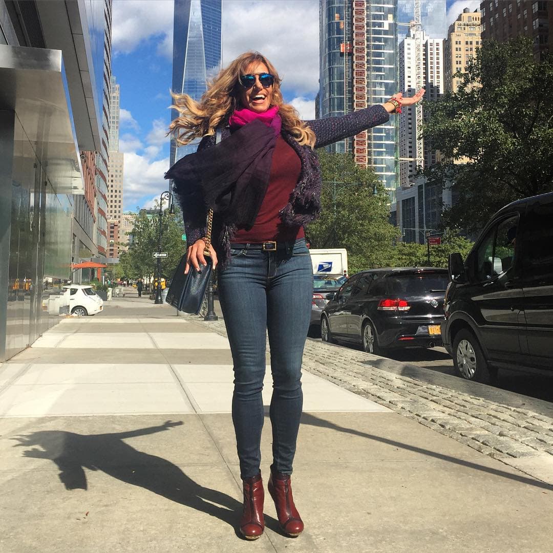 Lili siempre mantuvo el buen espíritu.