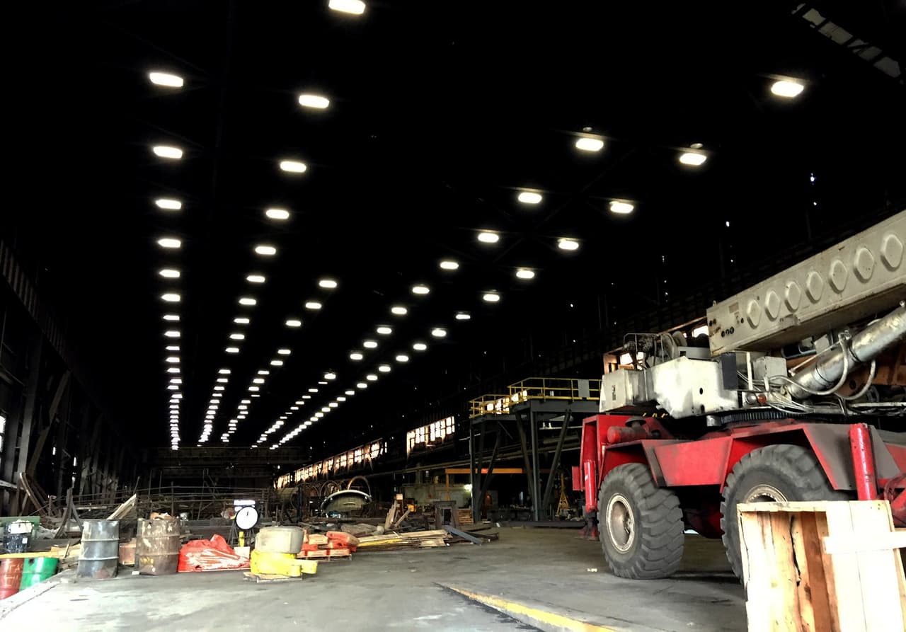 El galpón de Munroe Inc. pertenecía a la antigua Youngstown Sheet and Tube Co.