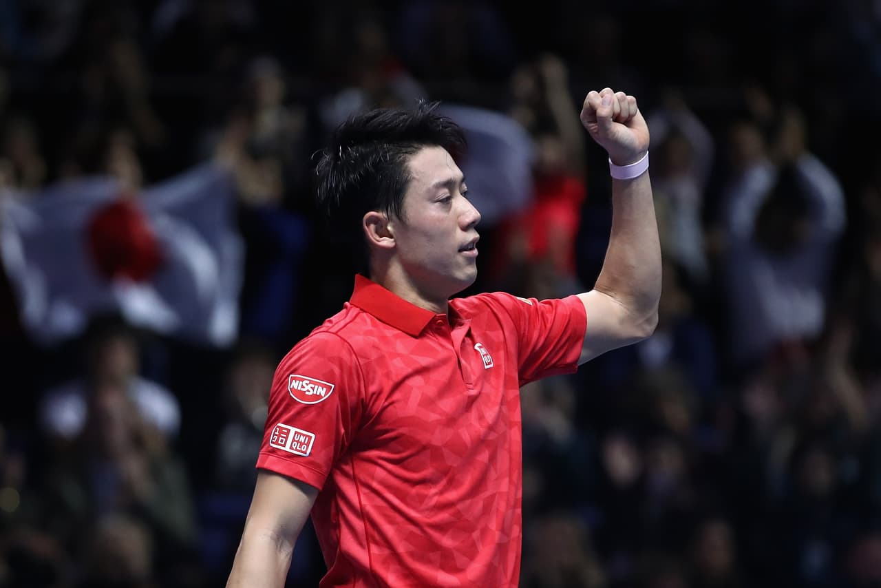 Kei Nishikori vence a Stan Wawrinka en Londres y se acerca al tercer puesto de la ATP
