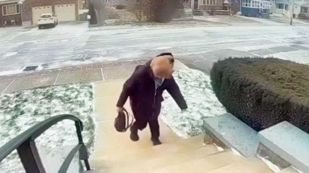 Ráfaga de viento eleva a una mujer mayor como “una cometa” en un vecindario al norte de Nueva York