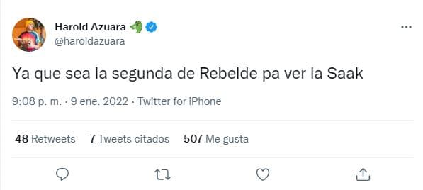 Harold Azuara / Twitter