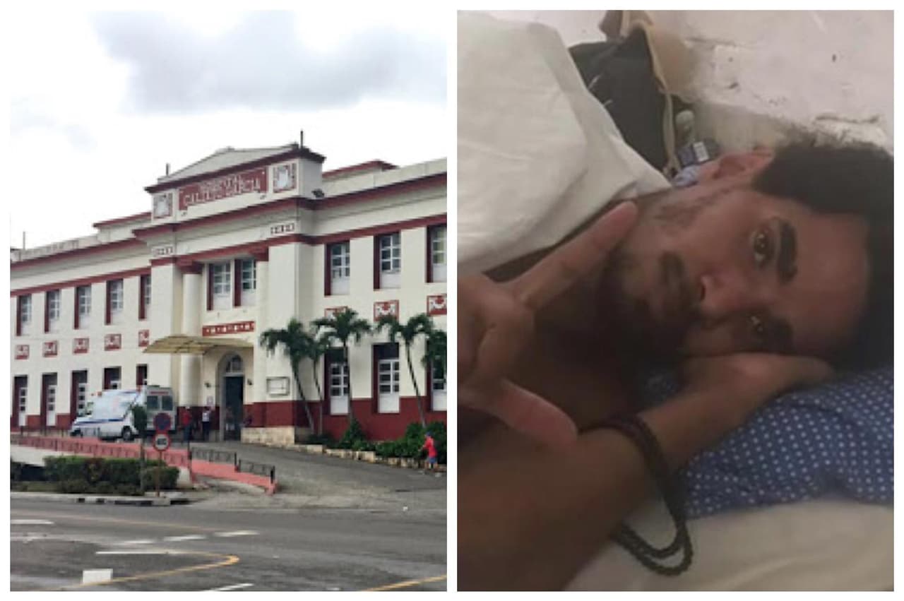 Régimen de Cuba lleva al hospital al líder del Movimiento San Isidro Luis Manuel Otero Alcántara