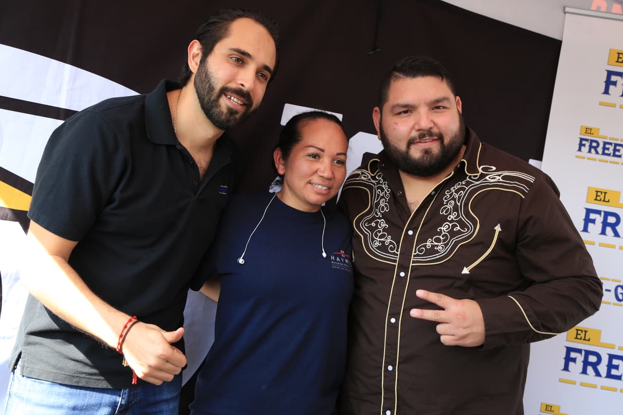 El Free-guey show es muy querido por su público y estas fotos lo demuestran.