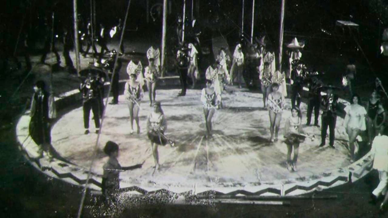 Parte de la familia de Agustín Bells forman parte de un espectáculo en la plataforma de un circo en México.