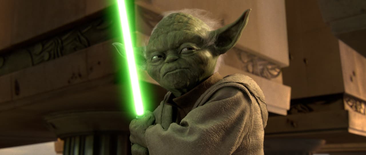 Yoda es uno de los personajes más icónicos de Star Wars. Es el Jedi más emblemático de la saga.