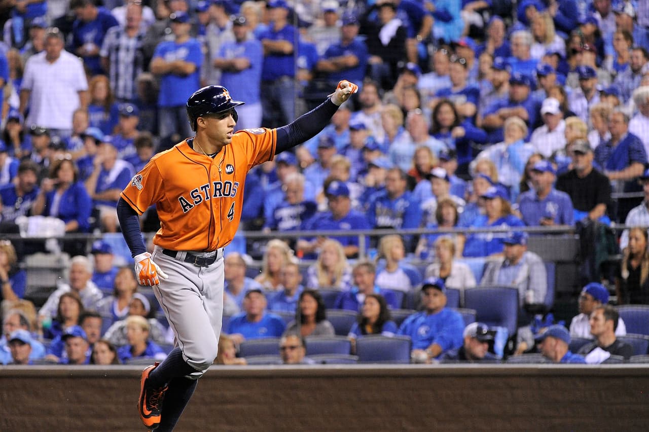 Astros pegaron primero contra Royals