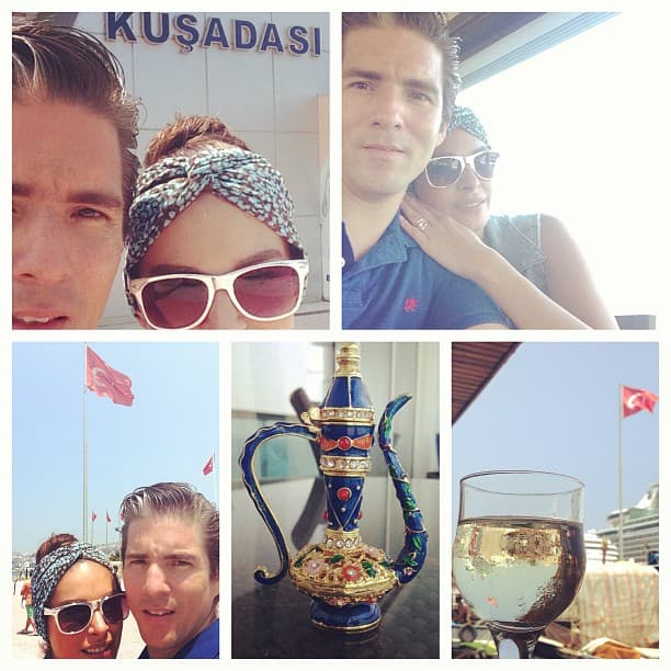 Las fotos más románticas de Gali y Fer.