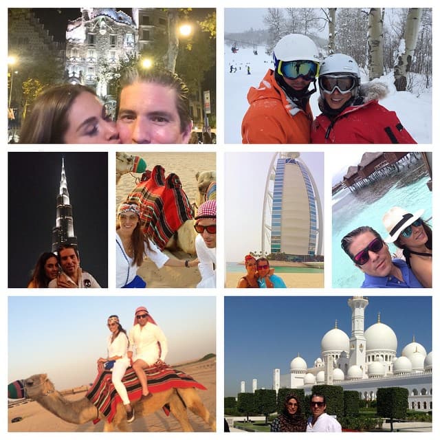 Las fotos más románticas de Gali y Fer.