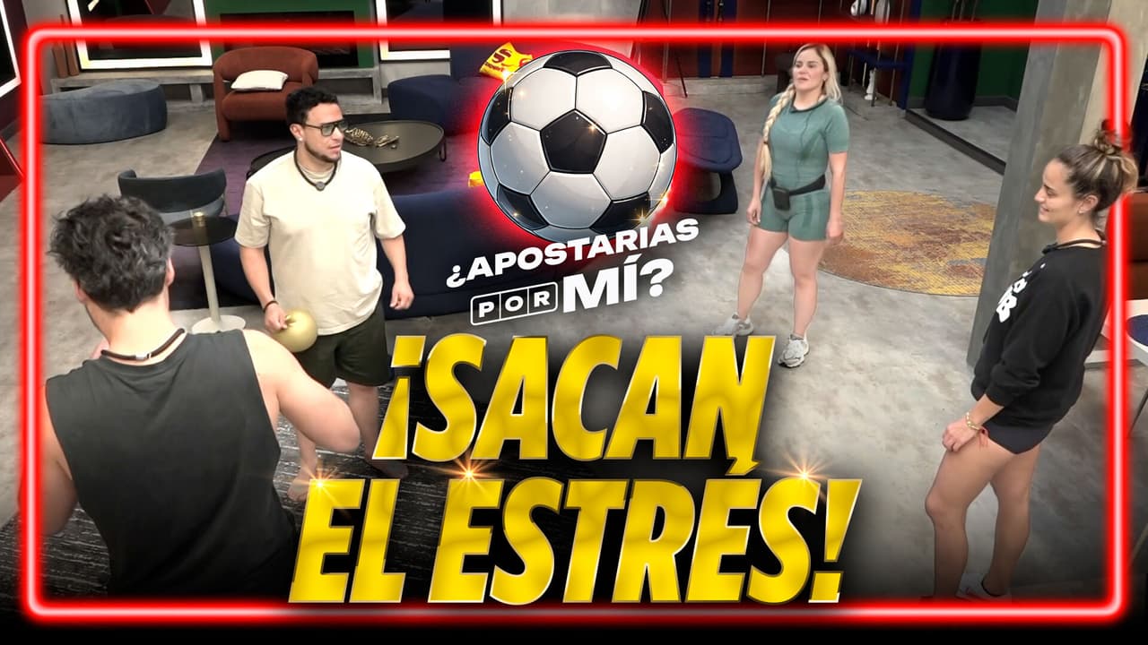 ¡Como tenistas! Lorenzo, Claudia, Breh y Franco se divierten al hacer ruidos deportivos