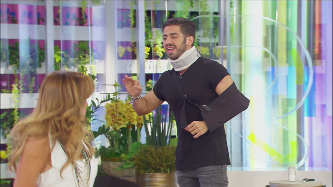 Tantas fueron las prueba que Borja se lesionó.