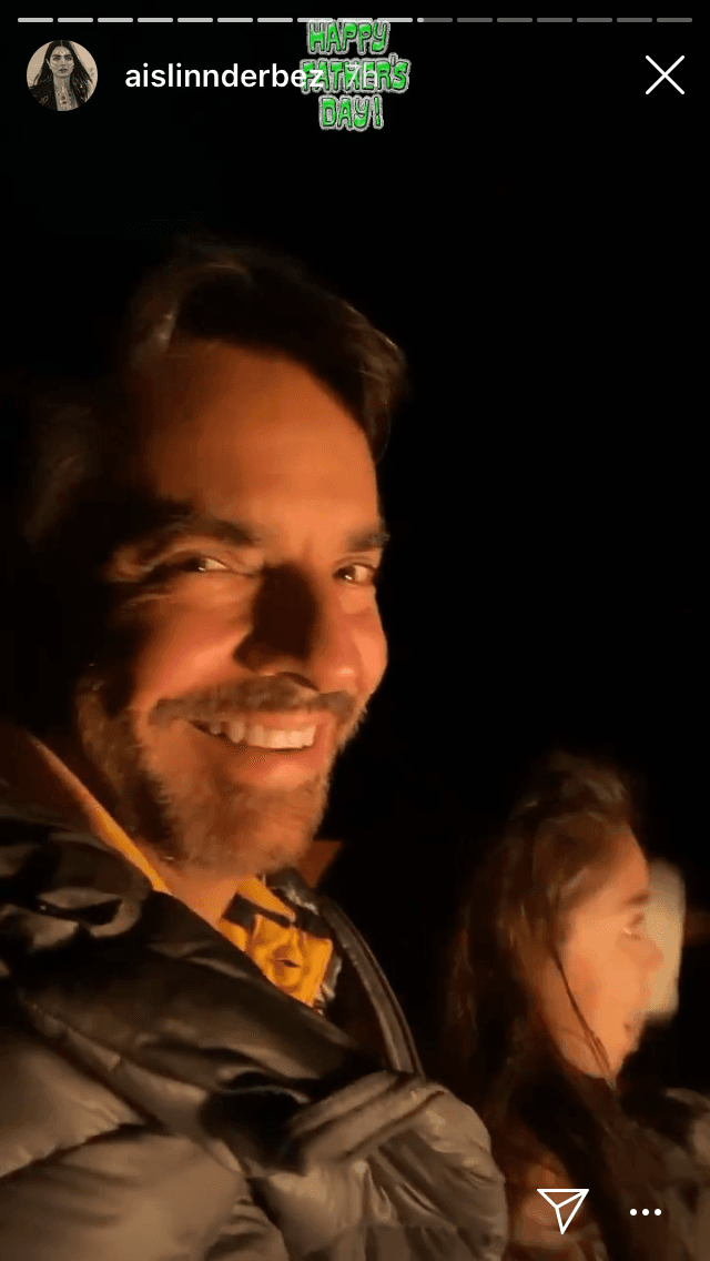 <b><a href="https://www.univision.com/famosos/el-escorpion-dorado-supero-el-acoso-de-eugenio-derbez-pero-sucumbio-ante-un-calambre-en-la-pestana-video" target="_blank">Eugenio Derbez</a></b> tuvo la oportunidad de celebrar con tres de sus cuatro hijos en Los Ángeles: Aislinn, Vadhir y Aitana. 
<br>