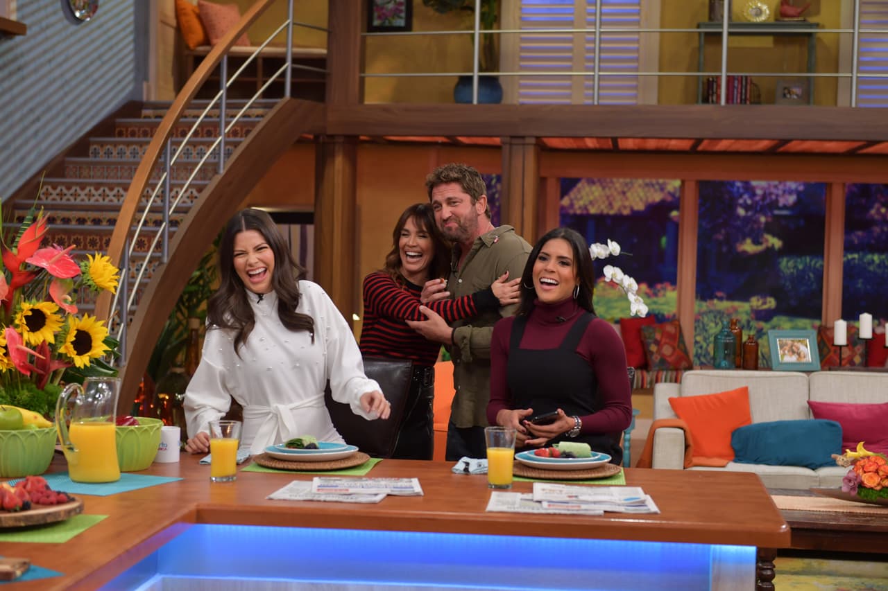 Una noticia que sí que dejó sorprendido a Gerard Butler, al enterarse que todo había quedado en familia en este programa.