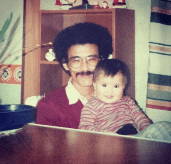 Hiromi era hija de Alfonso Javier Hyakawa, de origen japonés, y Lourdes Elsa Salas.