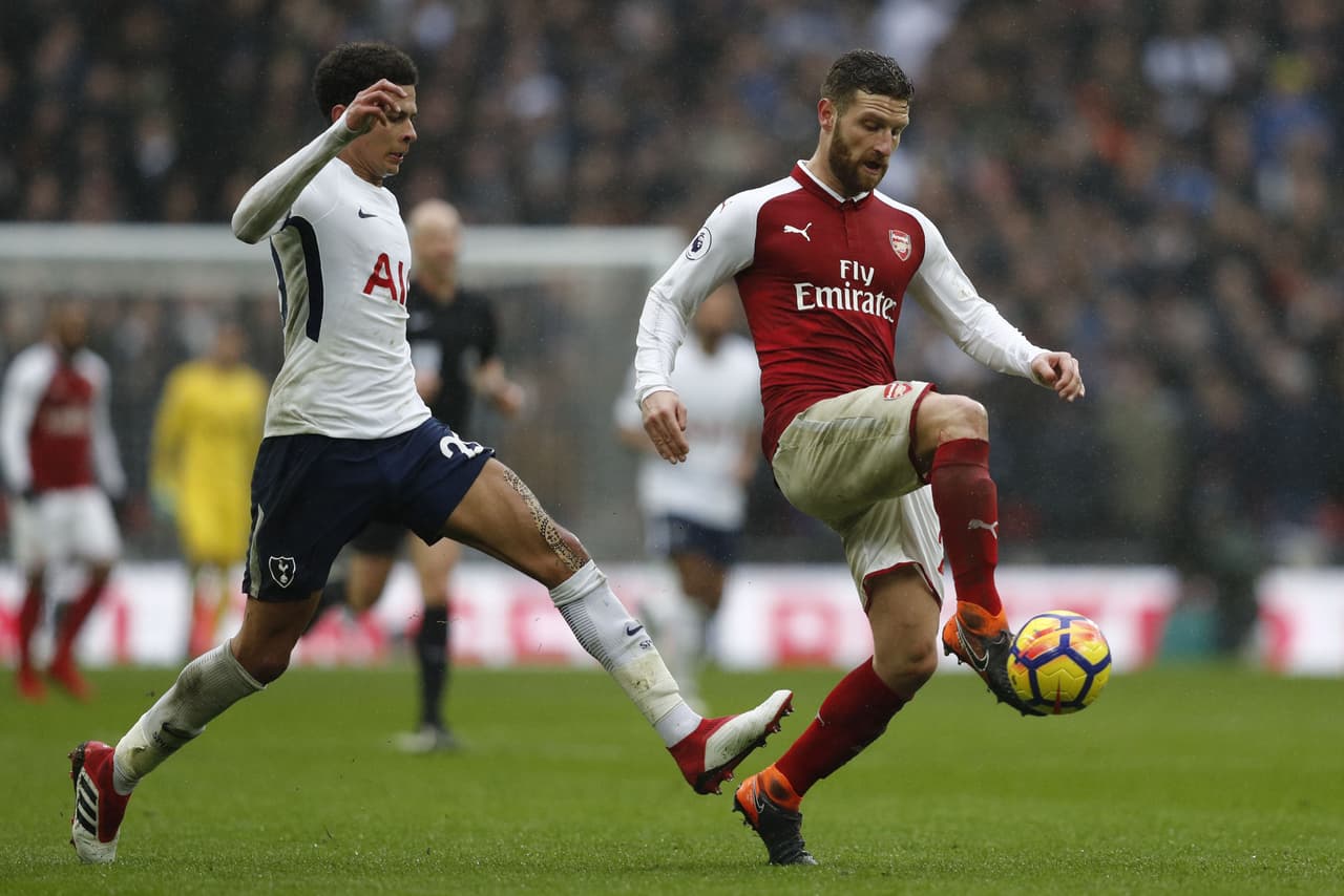 La segunda etapa tuvo a un Arsenal que tenía la convicción de sumar en su visita al Tottenham, fuerte rival en Premier y al que tenía cerca en la tabla.