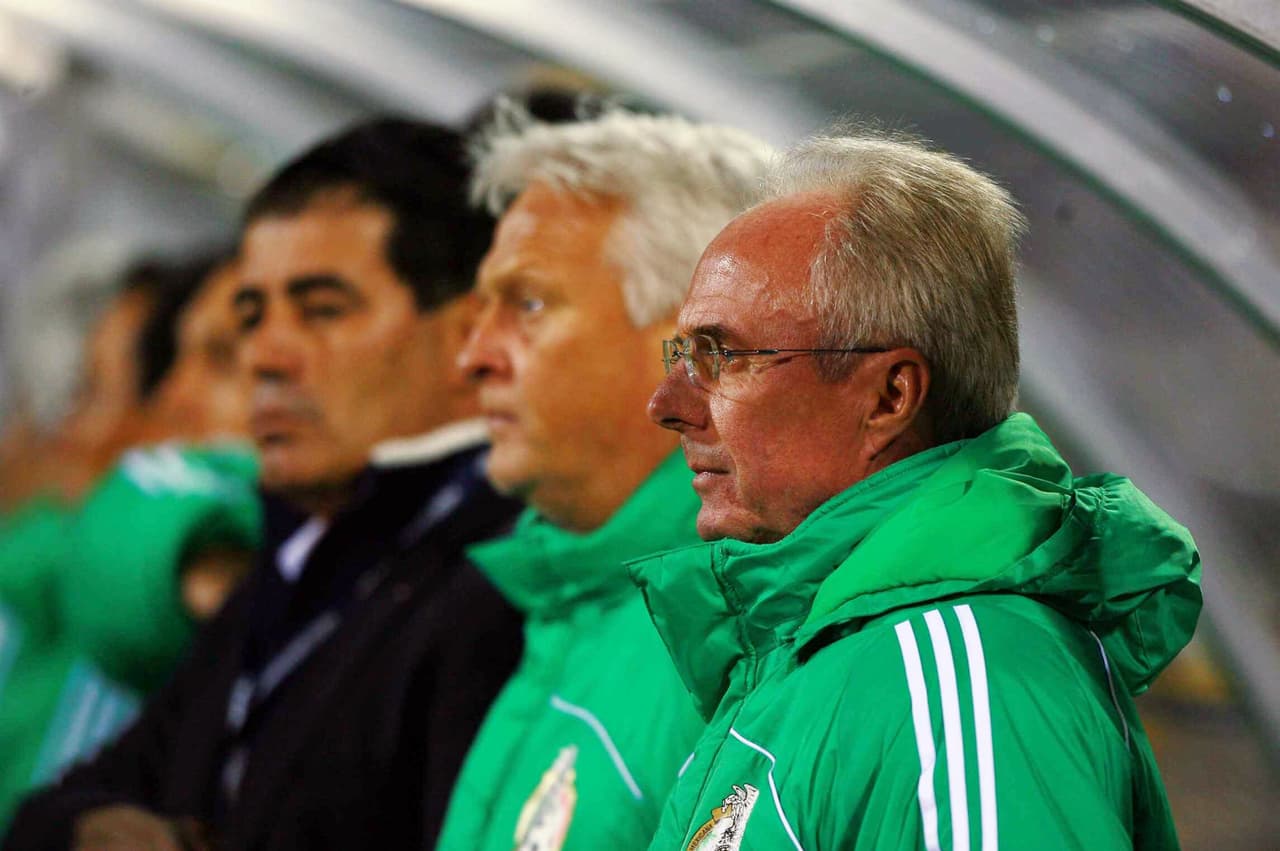 Sven-Göran Eriksson, entrenador sueco con experiencia en el futbol inglés, dirigió a la Selección Mexicana y se fue por la puerta de atrás.