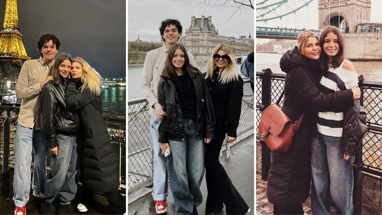 Itatí Cantoral celebra graduación de uno de los gemelos que tuvo con Eduardo Santamarina.