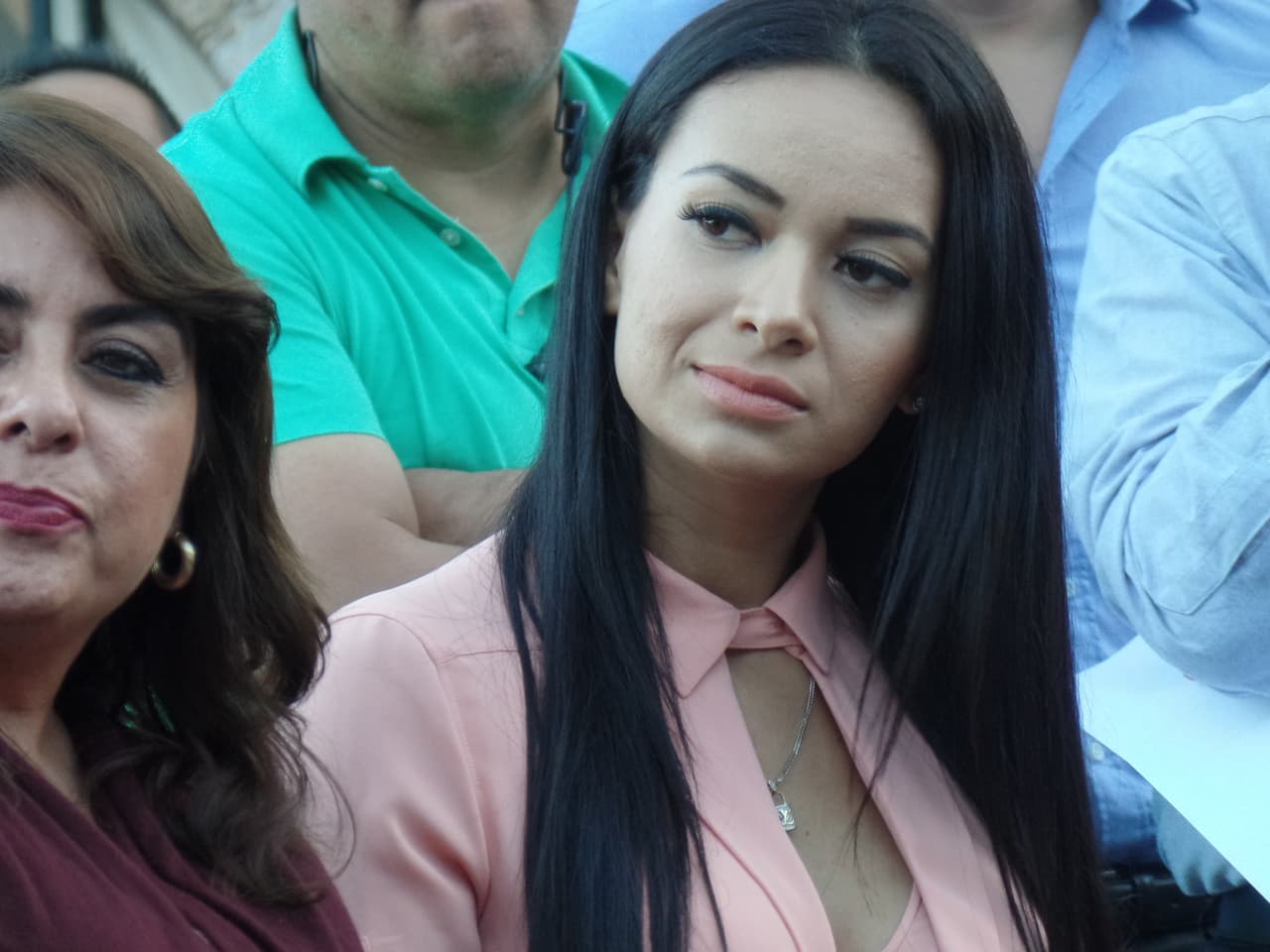 Zarelea Figueroa asistió al evento para apoyar a sus hermanos en este gran homenaje a su padre.