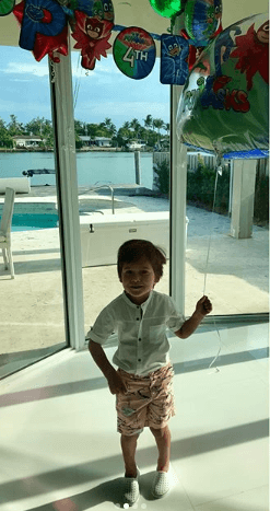 El pasado 12 de julio, el hijo mayor de Satcha Pretto cumplió 4 años y sus papás organizaron un festejo muy familiar para celebrarlo.
