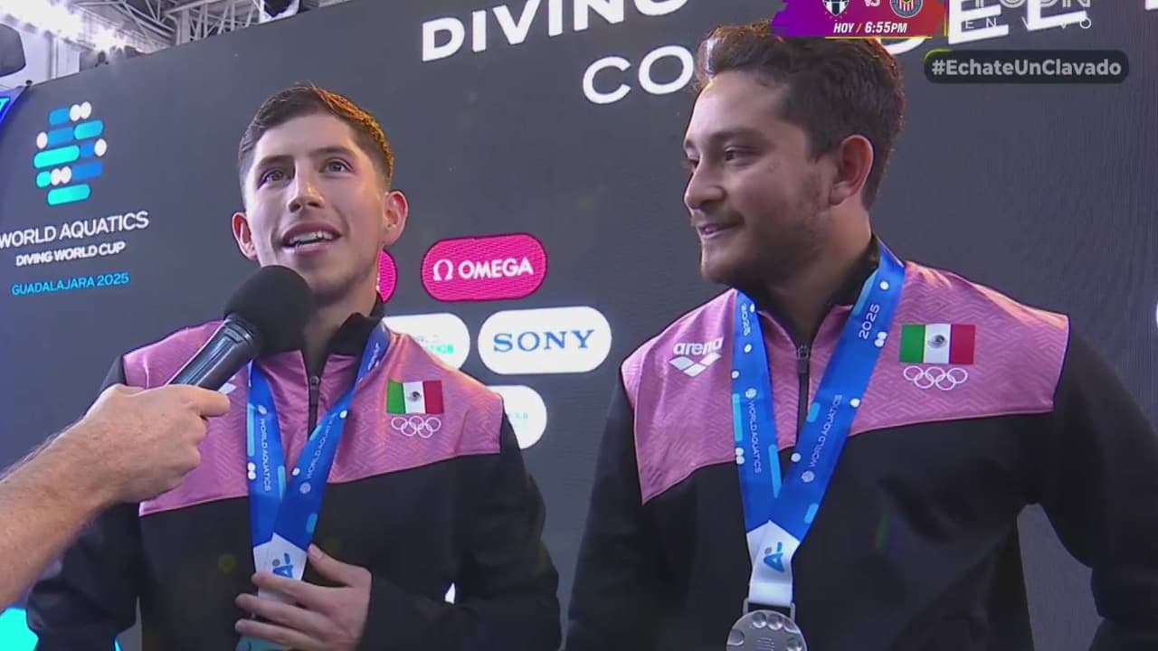 Kevin y Randal se adjudican la plata en el Mundial de Clavados
