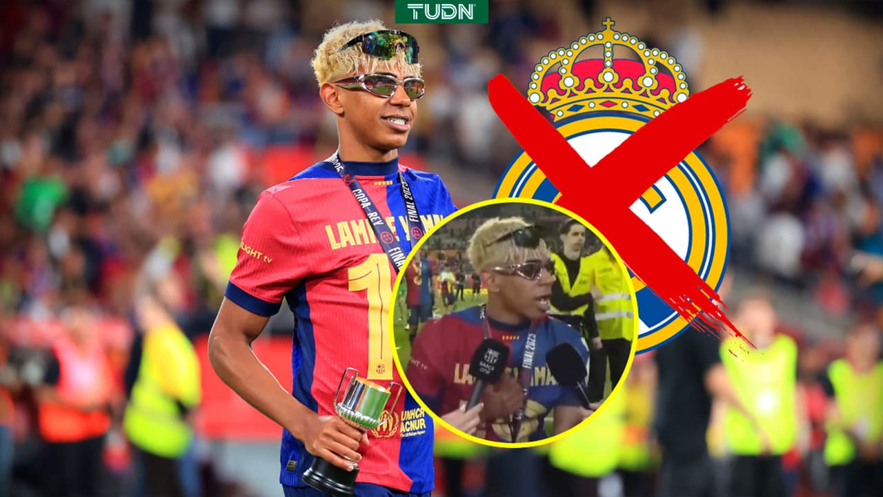 Lamine Yamal lanza dardo al Real Madrid tras ser campeón con Barcelona