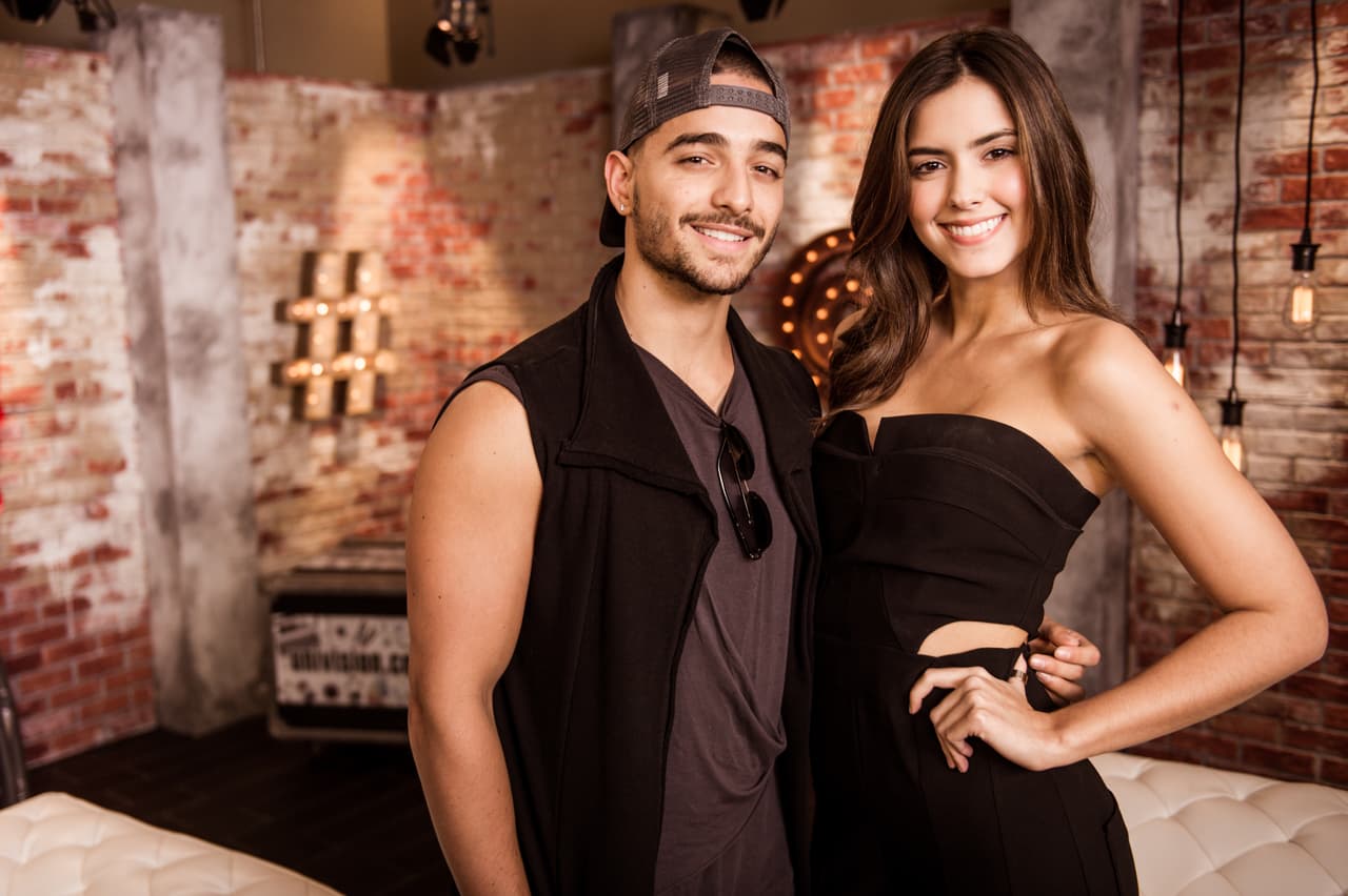 ¡Pero mejor dicho! Maluma y Paulina llegaron a nuestro loft digital.
