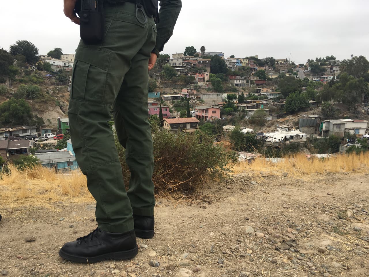 La colonia Libertad es considerada como una zona conflictiva, por eso la Patrulla Fronteriza no deja de vigilarla desde su jurisdicción.