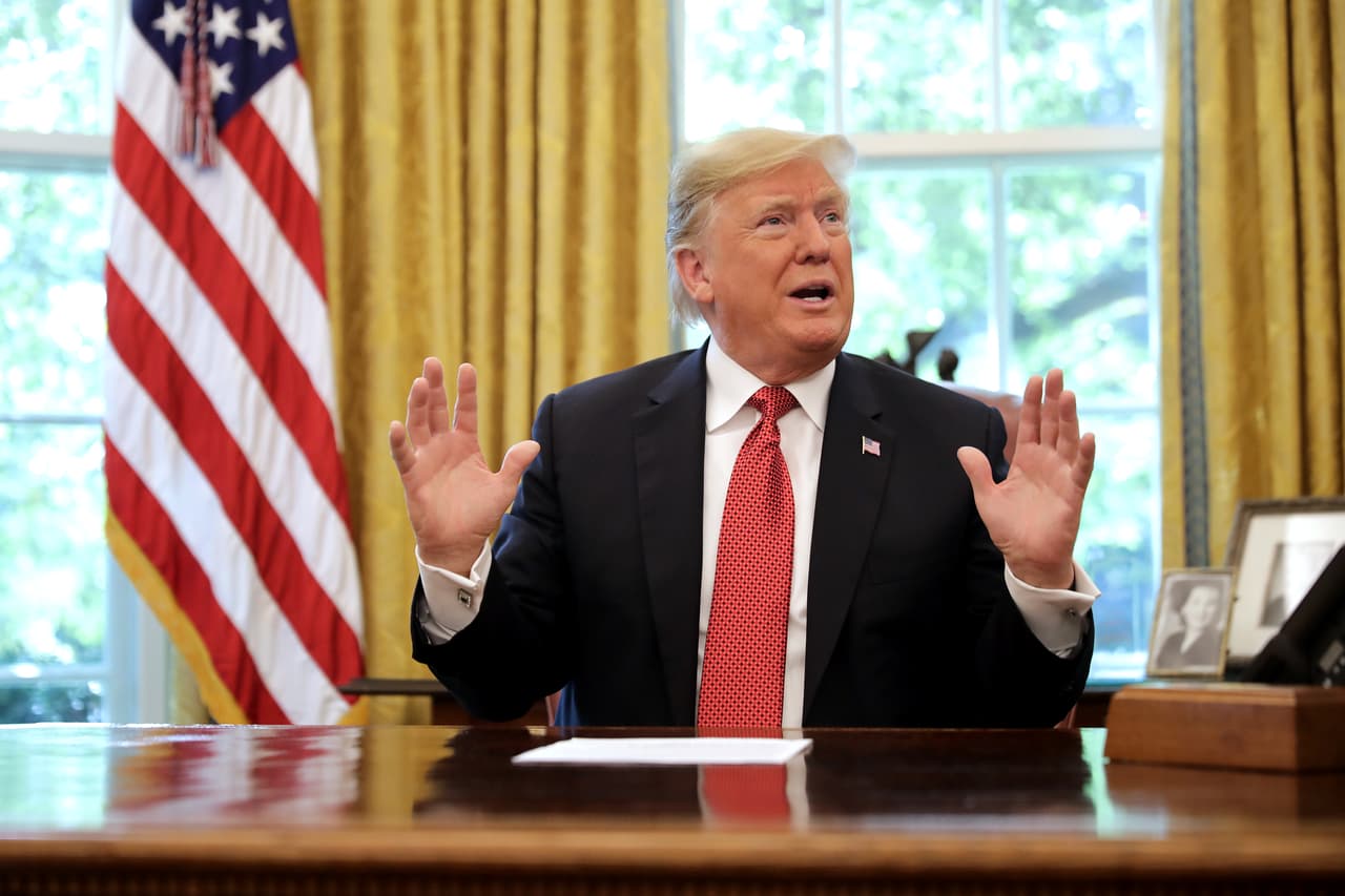 Trump solo se reuniría con Maduro cuando Venezuela "de pasos activos" hacia la democracia