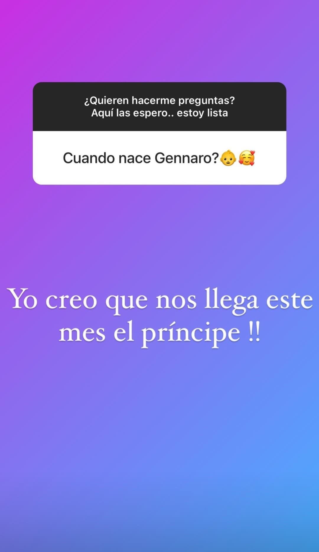 Aunque los síntomas del embarazo sean a estas alturas mayores y más pesados, Francisca continúa haciendo las mismas cosas con la misma energía y emoción, pues sabe que su "príncipe" no tardará mucho en llegar.