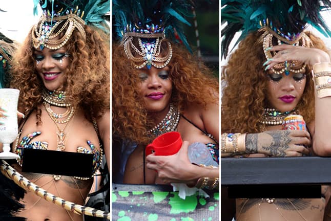 Rihanna se fue de fiesta a su natal Barbados, y los paparazzi no perdieron detalle de cómo se la pasó. ¡Mira las fotos!