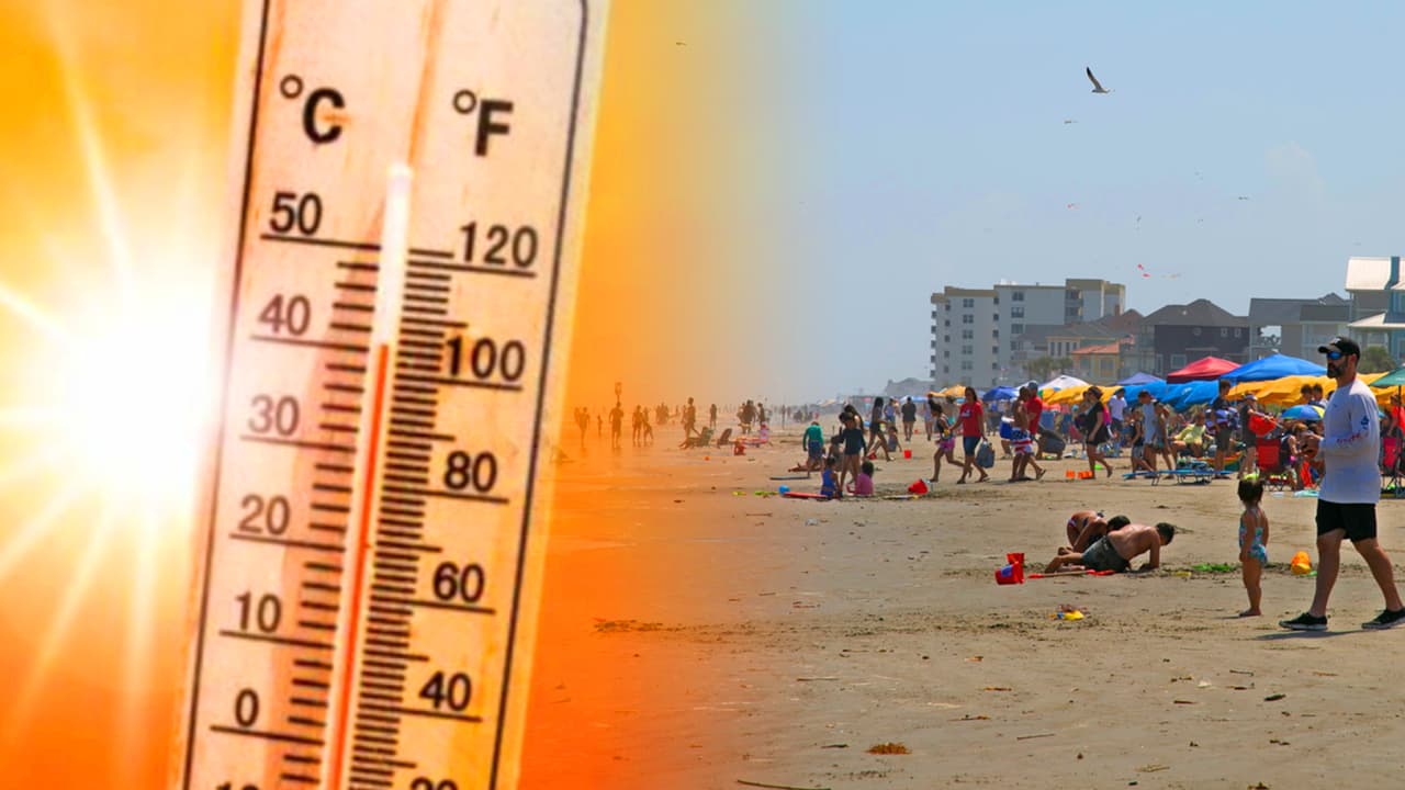 Día del Padre con temperaturas extremas en el área de Houston; el índice de calor puede llegar a 116°F