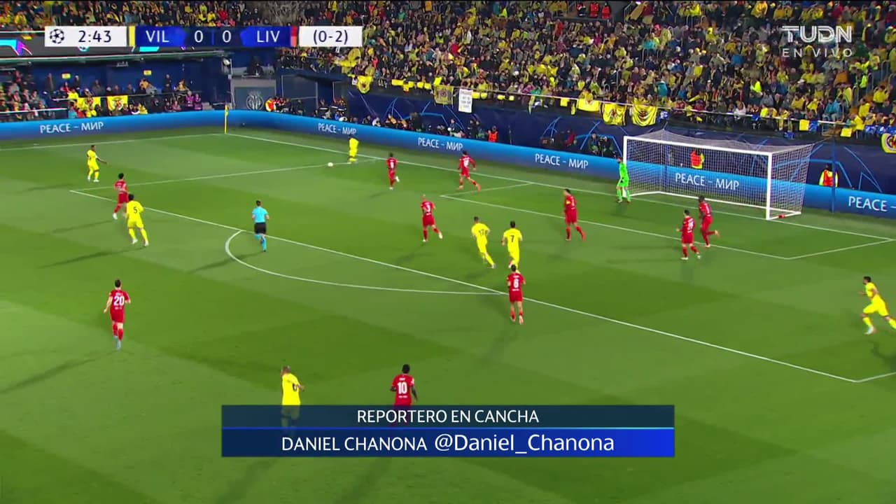 ¡GOL!  anota para Villarreal. Boulaye Dia