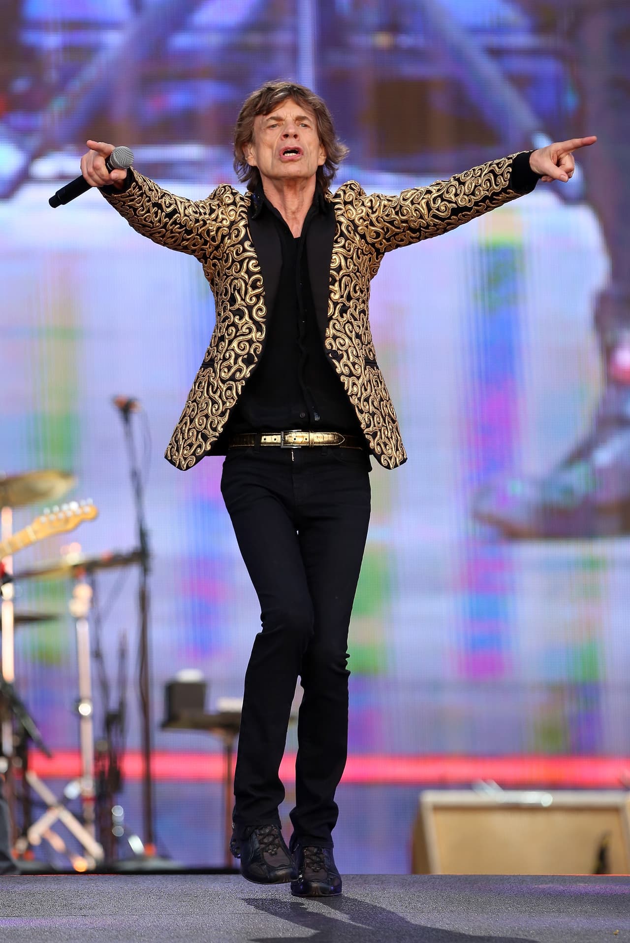 E incluso es el atuendo favorito de Mick Jagger.
<br>