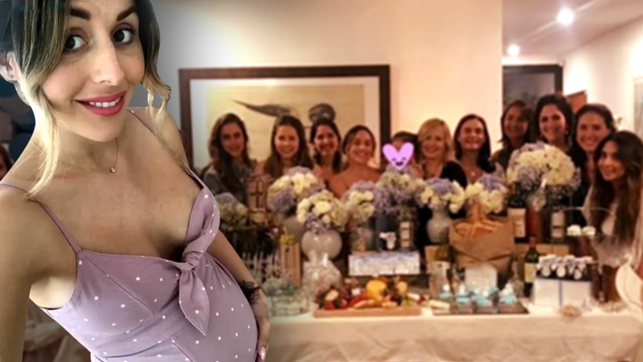 Zuria Vega festeja el 'baby shower' de Luka a menos de dos meses de dar a luz