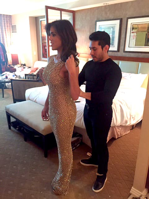 Además, es su primera alfombra de gala en Latin GRAMMY como la reina de Nuestra Belleza Latina 2015, sin duda tiene que impresionar.