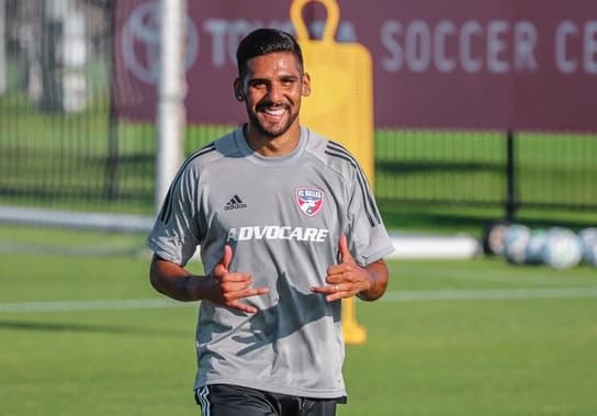 Franco Jara realizó su primer entrenamiento con FC Dallas