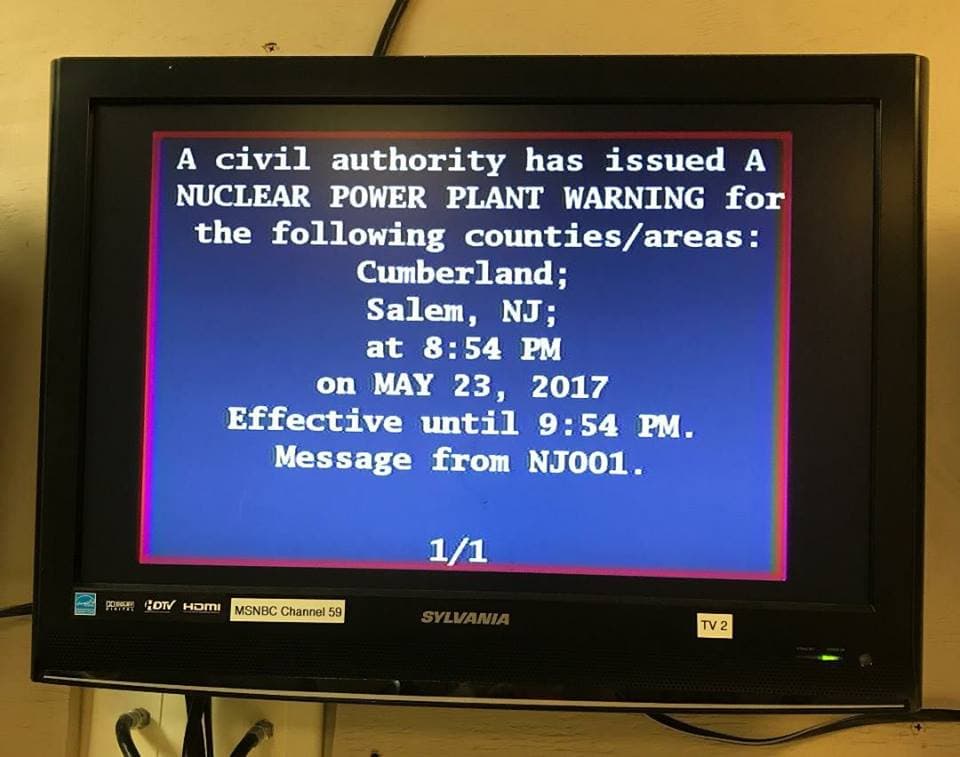 "Una autoridad civil ha emitido una alerta nuclear": El mensaje que apareció por error en Nueva Jersey