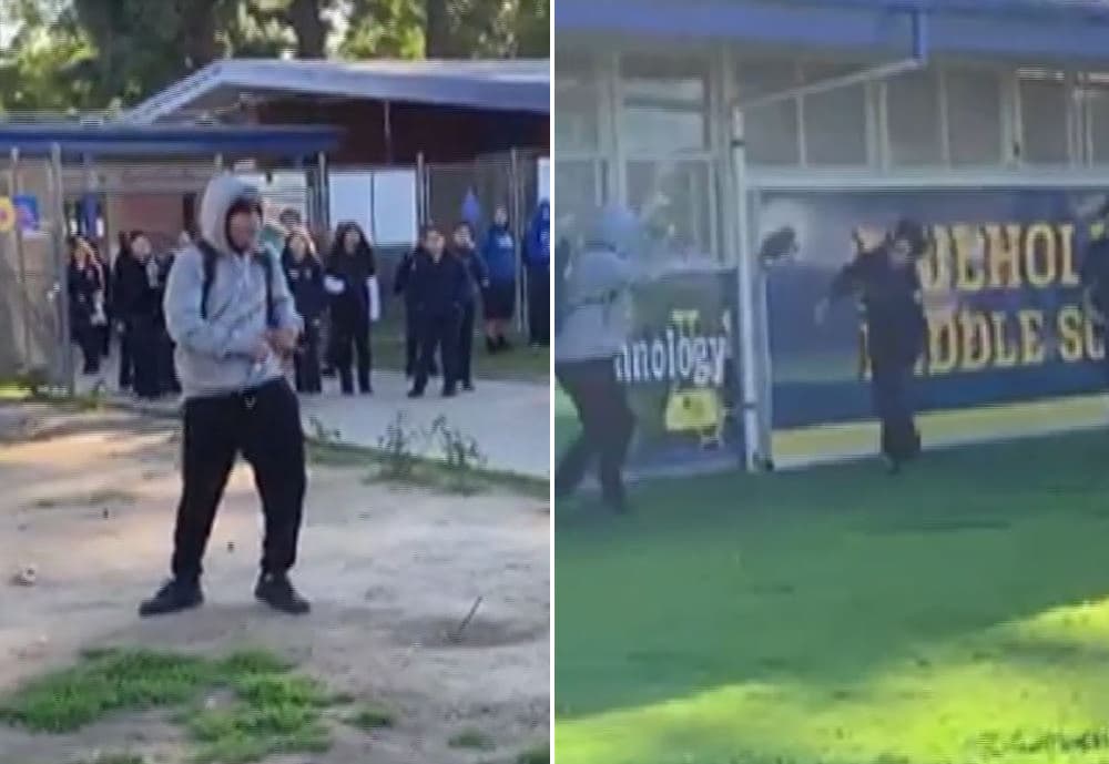 Una pelea en escuela secundaria deja dos estudiantes apuñalados y uno arrestado en Lake Balboa