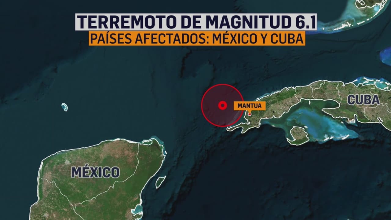 Terremoto en Cuba hoy: ¿Dónde fue el epicentro y en que países se sintió?