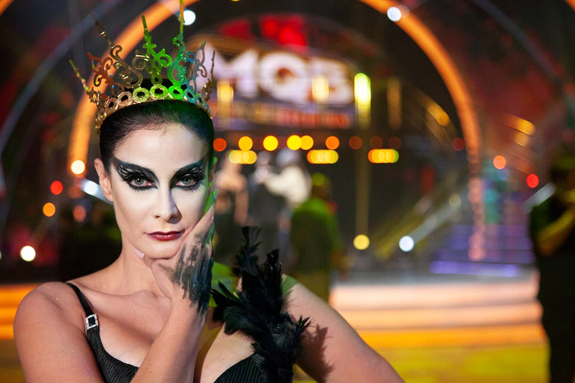 El elemento más importante fue el maquillaje, por eso se enfocaron mucho en él. Esta "obra de arte fue magistralmente interpretada por Javier de la Rosa", nos contó Reading.