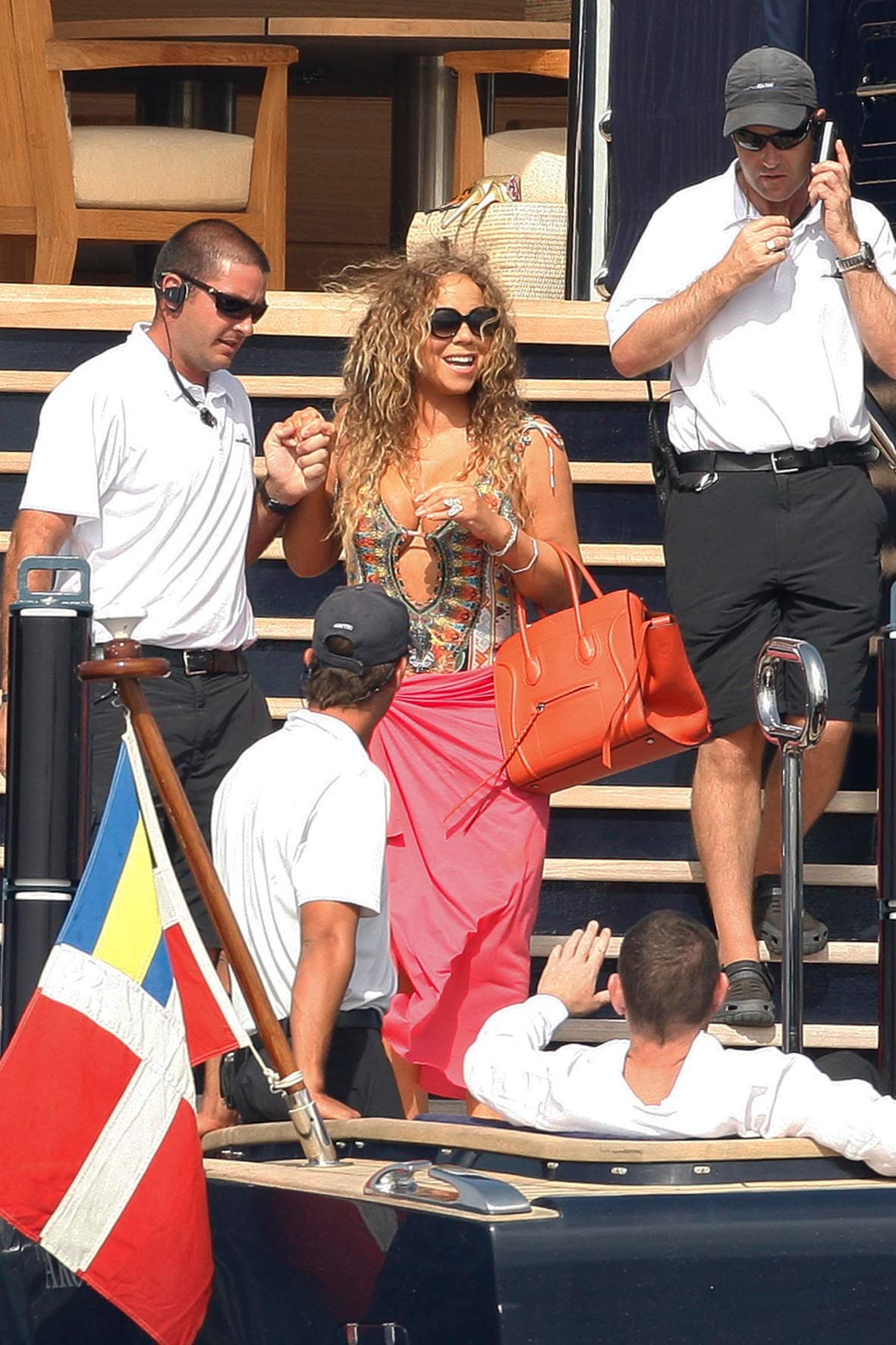 ¡Ah Mariah! Nos diste tremendo susto.