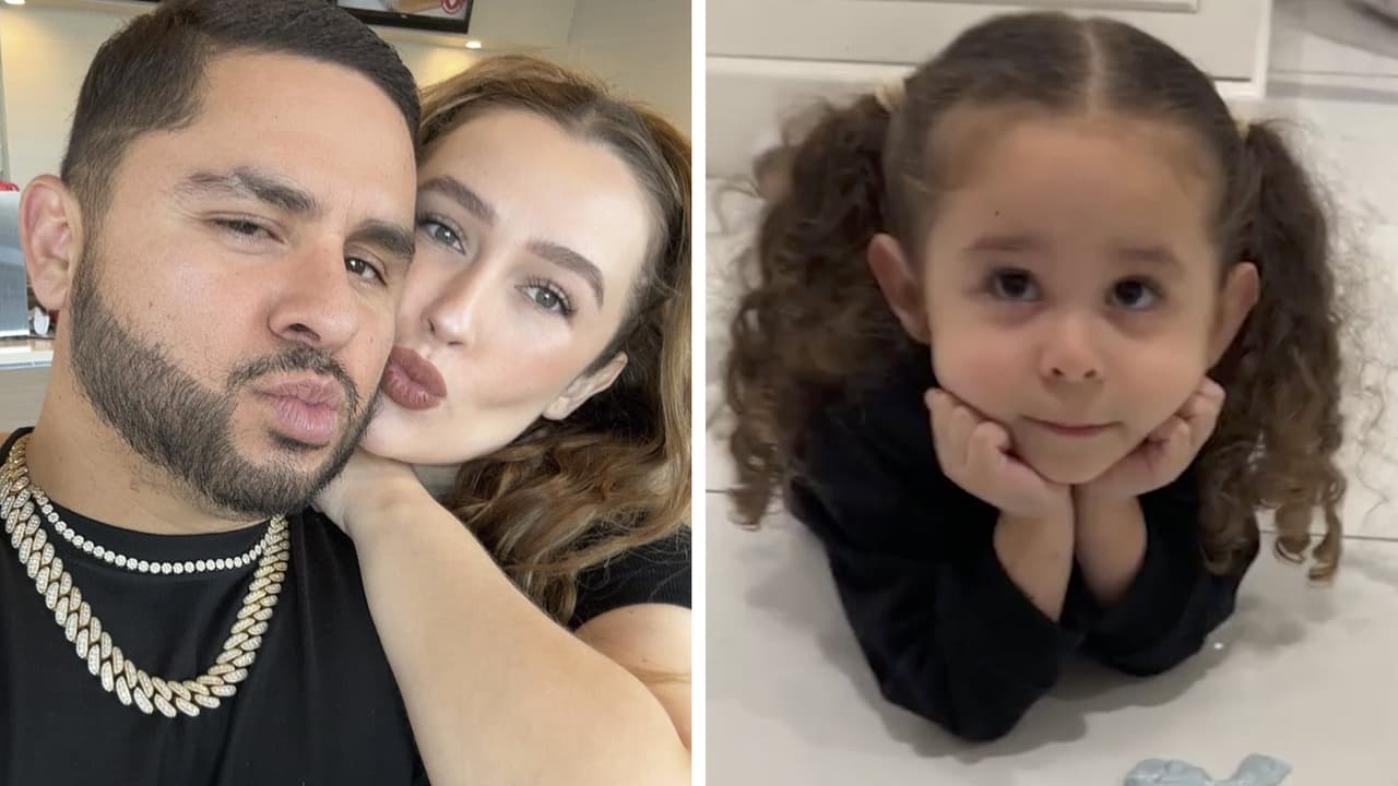 Larry Hernández y Kenia son criticados porque su hija de 3 años aún usa pañal: fans los defienden