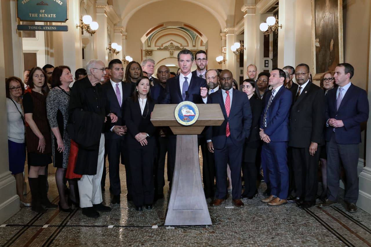 "No supervisaré ejecuciones": con orden ejecutiva el gobernador de California suspende la pena de muerte