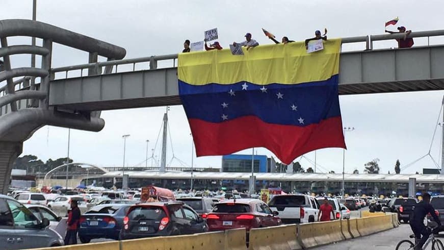 Anuncian que un centenar de venezolanos llegará a Tijuana para pedir asilo en EEUU