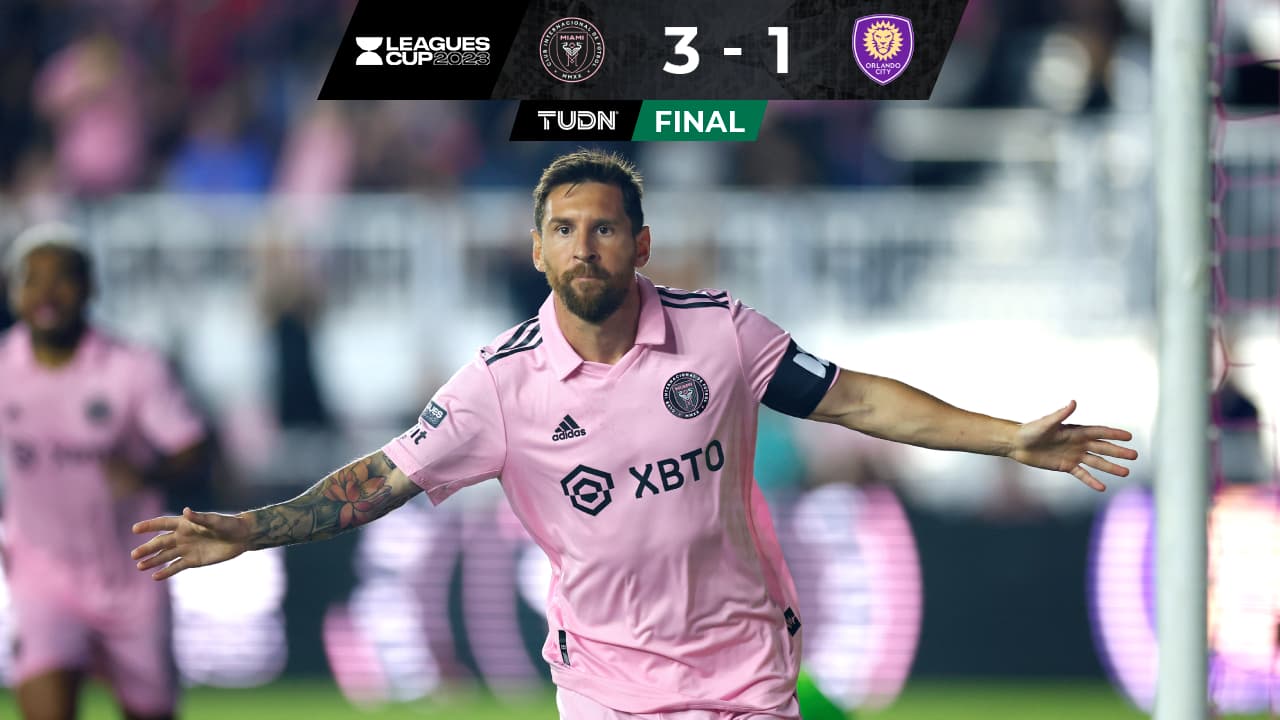 ¡Sigue y sigue! Doblete de Messi e Inter pasa a Octavos de Leagues Cup