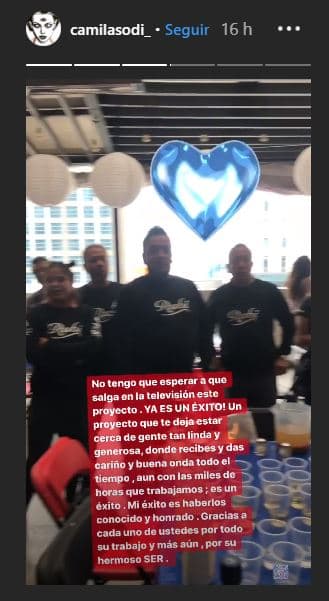 Si bien aún no se estrena el remake de esta exitosa telenovela, Camila Sodi aprovechó la misma red social para compartir con 
<b><a href="https://www.instagram.com/camilasodi_/" target="_blank">su millón y medio de seguidores</a></b> un emotivo mensaje.