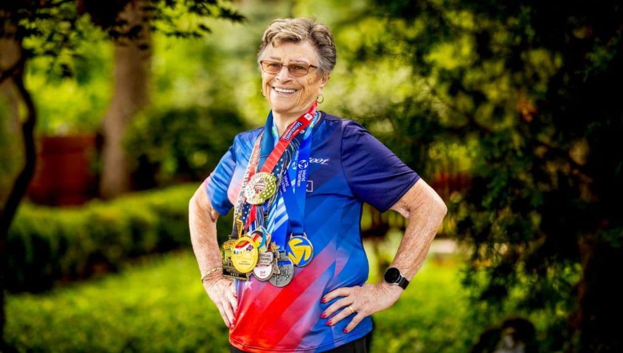 Luise ha sido deportista la mayor parte de su vida