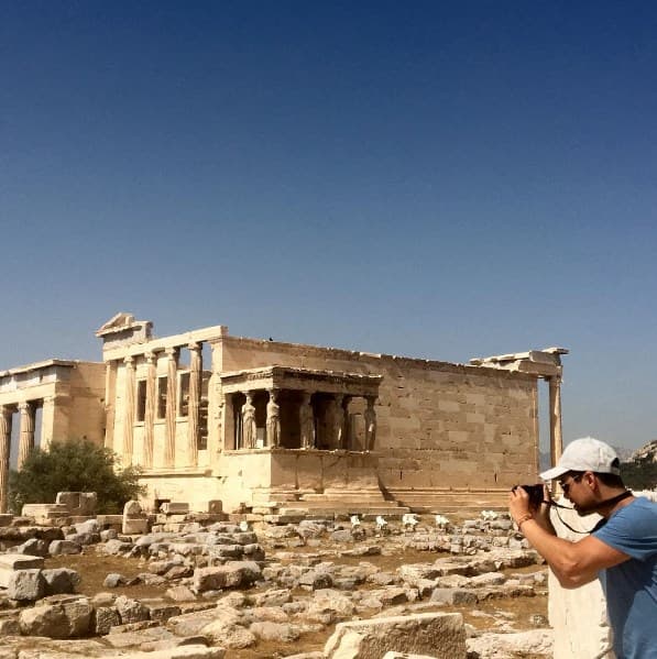 La maravillosa Acrópolis de Atenas era una parada imprescindible del viaje a Grecia.