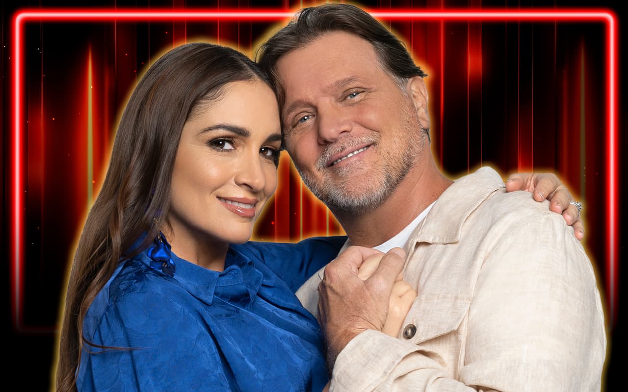 René Strickler y su esposa en '¿Apostarías por Mí?'